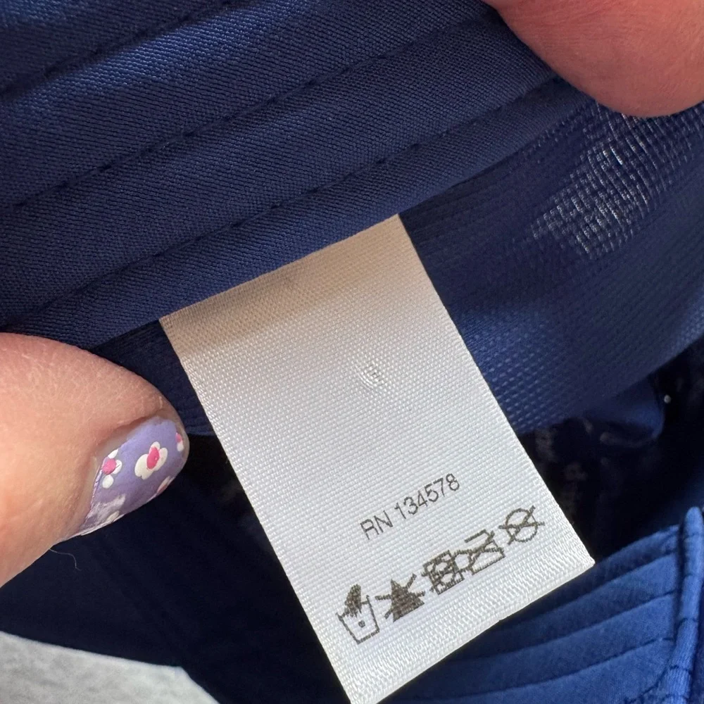 Vineyard Vines Lacrosse Sticks‎ Blue Adjustable Baseball Cap Hat Whale Logo Blue - Picture 11 of 12